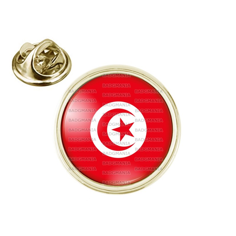 Pin S Rond 2cm Dore Drapeau Tunisien Tunisie Croissant Rouge Embleme Islamique Pin S Rond 2cm Dore Drapeau Tunisien Tunisie Croissant Rouge Embleme Islamique
